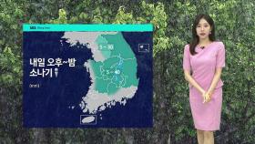[날씨] 습도 높은 여름 날씨 내일까지…한때 소나기