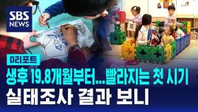 [D리포트] 어린이집 이용시기 빨라지고, 비용 부담은 감소