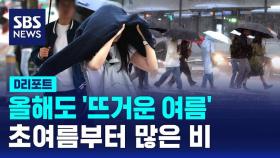[D리포트] 올해도 '뜨거운 여름'…초여름부터 많은 비