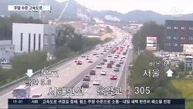 부산 → 서울 4시간 40분…귀경길 절정 지났지만 곳곳 혼잡