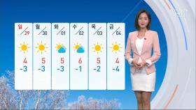 [날씨] 주말부터 본격 추위 시작…서울 체감온도 -8도