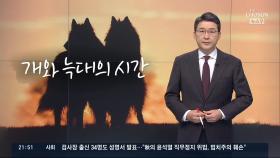 [신동욱 앵커의 시선] 개와 늑대의 시간