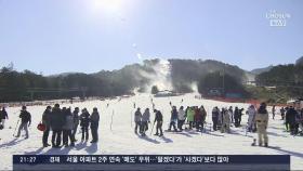 '스키장·축제' 개막은 하지만…코로나 확산에 취소 우려