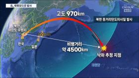 北, 5년 만에 탄도미사일 도발…日 넘어 '괌' 타격권