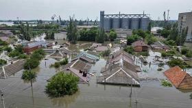 우크라 댐 폭파로 4만여명 피해…