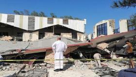 멕시코 성당, 미사 중 지붕 무너져…최소 10명 사망·수십명 매몰