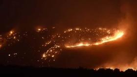 LA 대형 산불 확산…관광객 등 1천여 명 긴급대피