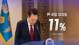 尹 지지율 11% 최저치, 탄핵 찬성 75%…'계엄사태 신뢰도' 우원식, 이재명보다 높아