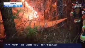 부주의로 시작된 산불…건조한 서풍이 불길 키웠다