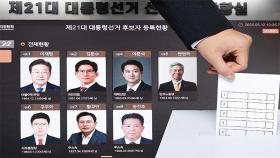 '7명 출사표'에 지난 대선보다 짧은 21.6㎝ 투표용지…병역면제 4명·'병장 제대' 1명
