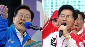 민주, 첫 날부터 현역 의원 '총동원령'…지각 확정에 '후보 이름' 없는 국민의힘 유세차