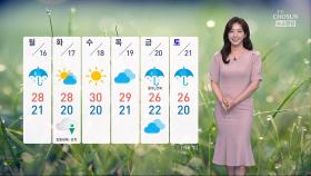 [날씨] 경기 내륙 올해 첫 폭염특보, 오후부터 비 시작