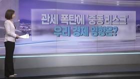 [따져보니] 관세 전쟁에 중동 리스크까지…우리 경제 영향은?