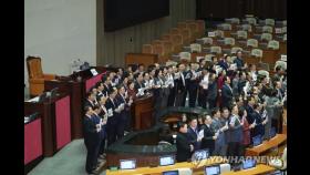 협상도, 수정안도 모두 무위로…수적 열세에 무릎꿇은 한국당