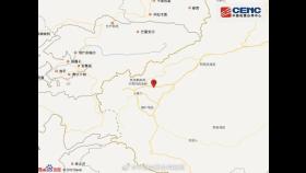중국 신장서 규모 6.4 지진