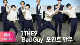 (ENG)1THE9 원더나인 'Bad Guy' 포인트 안무 @ 'Bad Guy' Showcase 쇼케이스(도염, 진성, 태우, 예찬, 택현, 용하, 성원, 승환, 준서)[통통TV]