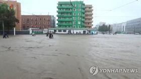 북한 일부지역에 엿새간 1년치 폭우…평양 대동강 '빨간불'(종합)
