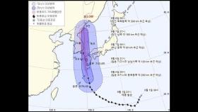 '하이선' 북상중…내일 '강한 태풍'으로 동해 지나서 북으로