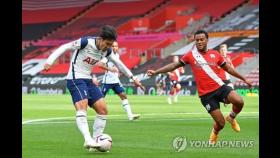 손흥민, 3경기 만에 시즌 첫 골 폭발…사우샘프턴전 1-1 동점골