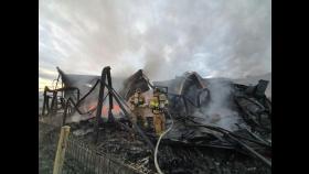 포천 공장 밀집지역서 한밤중 화재…직원 3명 부상