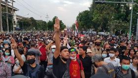 [르포] 격앙된 태국 시위현장 