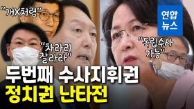 [영상] 두번째 수사지휘권에 정치권 난타전…진중권 