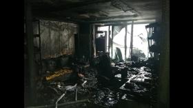 부산 금정구 한신아파트 화재…1명 사망·3명 연기흡입(종합)