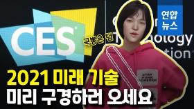 [영상] 미래를 엿보다…CES 2021에서 선보인 이색 기술들