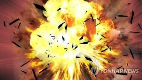 광주 양동시장 인근서 SUV 차량 폭발…운전자 중상
