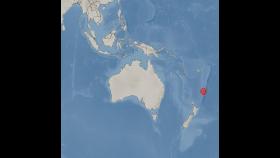 뉴질랜드 케르마덱 제도 해역서 규모 7.4 지진 발생