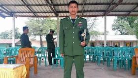 '탈영' 미얀마 군 소령 