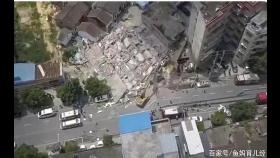 중국 후난 7층짜리 아파트 붕괴…확인된 사상자 10명