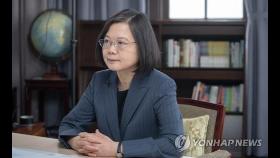 대만 차이잉원, 중국 수해에 이례적 위로 메시지