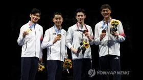[올림픽] '金' 펜싱 남자 사브르 단체 결승 실시간 시청률 22.78％
