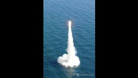 SLBM 잠수함 발사시험 세계 7번째 성공…초음속 순항미사일 공개(종합)