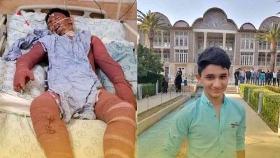 불타는 이웃집서 2명 구한 15살 이란 소년 '살신성인'