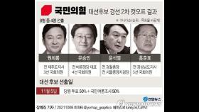 윤석열-홍준표 '4주 본경선' 돌입…50만 당심에 달렸다(종합)