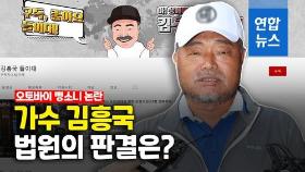 [영상] 김흥국 1심서 벌금 700만원…