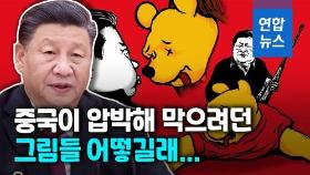 [영상] 시진핑 풍자 '곰돌이 푸'…중국 압박에도 전시전 열려