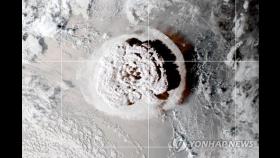 남태평양 해저화산 분출 후 일본에 쓰나미…23만명에 피난지시(종합3보)