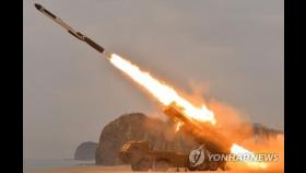 북, 지대지 전술유도탄·순항미사일 발사 동시공개…타격력 과시(종합2보)
