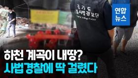 [영상] 또 평상이랑 테이블이…경기도 하천·계곡 무단점용 '수두룩'