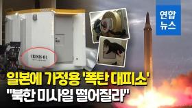 [영상] 일본에 가정용 '폭탄 대피소' 등장…북 미사일 대비