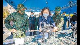 차이잉원, 안보에 전력투구…설연휴 사흘 연속 군부대 방문