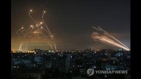 이스라엘군, 가자지구발 로켓 공격에 전투기로 보복 공습