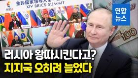 [영상] 서방 제재·반러 전선에도…러시아 '편드는' 나라 오히려 증가