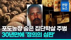 [영상] '80만명 사망' 르완다 대학살 주범, 22년 도주 끝 체포