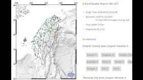 대만 인근 해역서 규모 6.3 등 지진 잇따라…건물 흔들려 (종합)