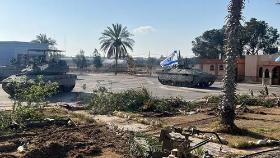 이스라엘군, 가자지구 쪽 라파 국경검문소 장악…지상전 수순(종합2보)