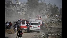 이스라엘군, 이번엔 가자 내 유엔 차량에 탱크 포격